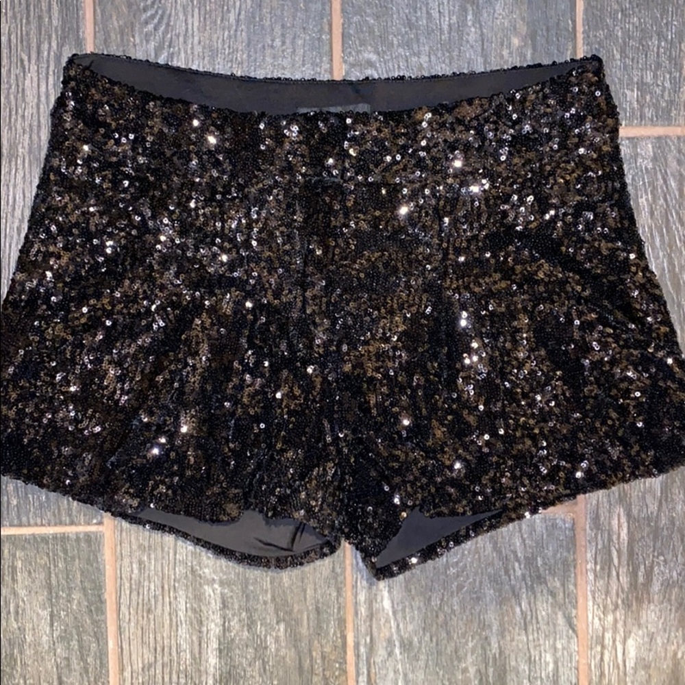 Bebe sparkly shorts